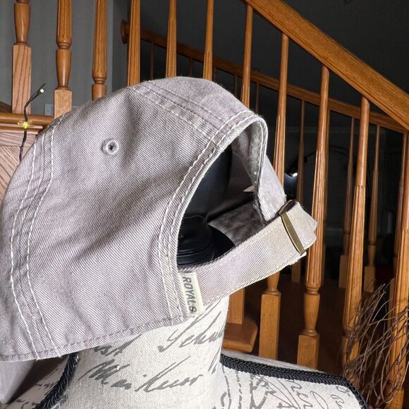 KC Royals Official MLB 47 Baseball Gray Blue Adjustable Back Hat Cap One Size - Picture 4 of 8